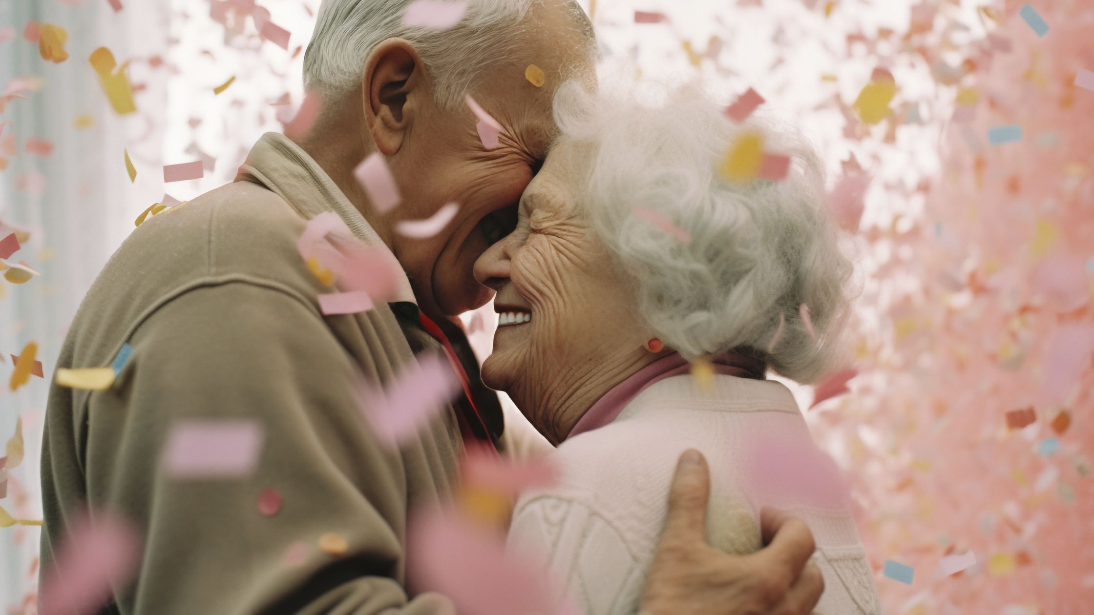 Dia Internacional do Idoso Idosos felizes a celebrar