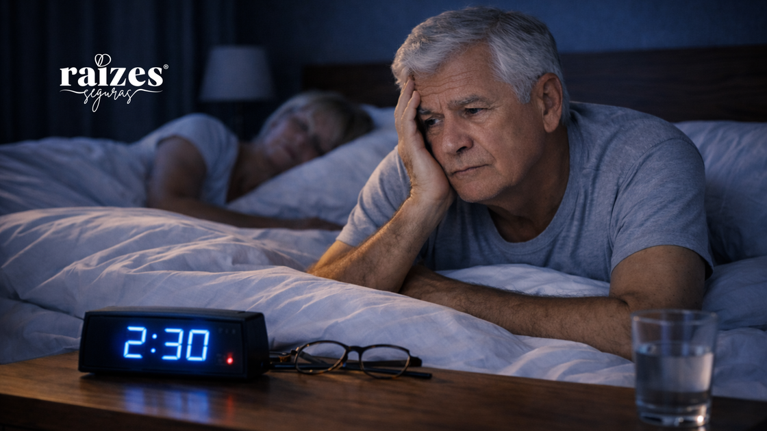 Dificuldade em dormir durante a noite